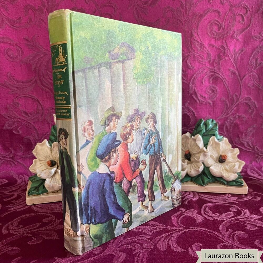1946 The Adventures of Tom Sawyer by Mark Twain, Junior Library Edition